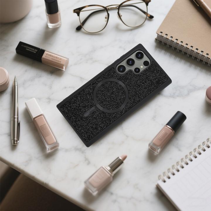 Image du produit Cadorabo Coque pour Samsung Galaxy S23 ULTRA Paillettes Scintillant Design (Samsung Galaxy S23 Ultra)