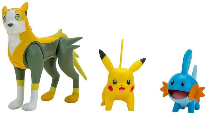Immagine prodotto Jazwares Pokémon Battle: Mudkip, Pikachu, Boltund