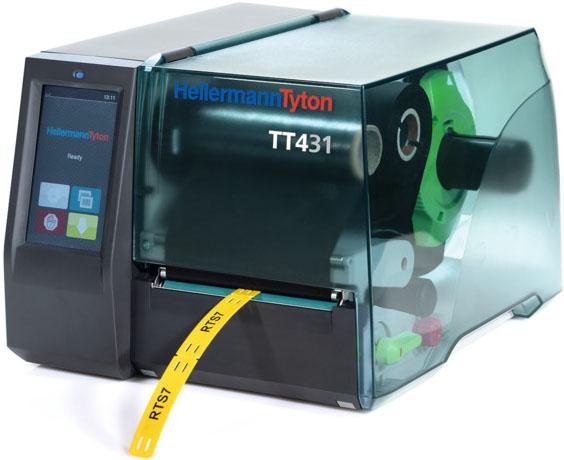 Actual product image HellermannTyton Thermal transfer printer