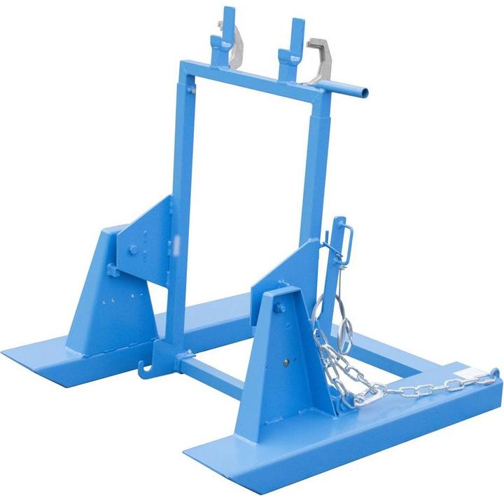 Immagine prodotto eurokraft pro Ribaltatore per cassonetti, per cassonetti da 240 litri, blu chiaro.