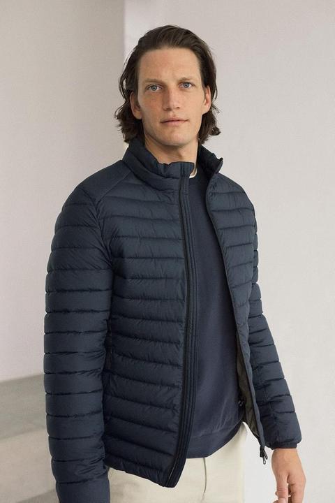 Produktbild Ecoalf Herrenjacke mit Stehkragen, ultraleicht und komfortabel (S)