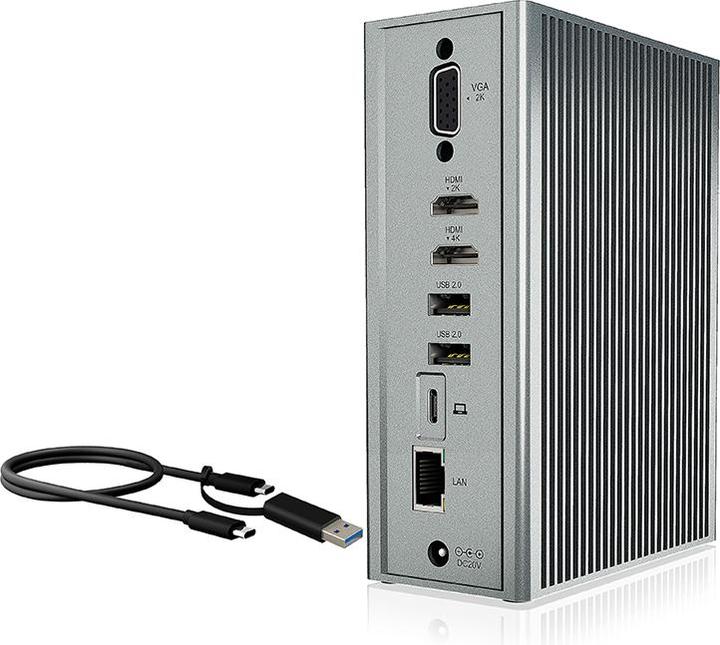 Produktbild Icy Box IB-DK2262AC (USB-C, 4 Ports)