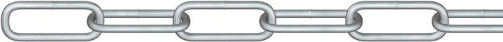 Actual product image Dörner + Helmer 171888 Round steel chain silver galvanised steel 30 m (30 m)