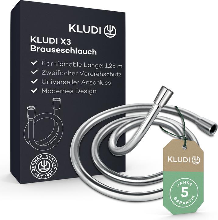 Kludi X3 Tubo doccia (125 cm)