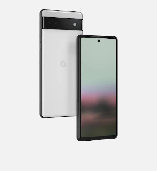 Image du produit Google Pixel 6a (128 Go, Blanc de craie, 6.10", SIM + eSIM, 12.20 Mpx, 5G)