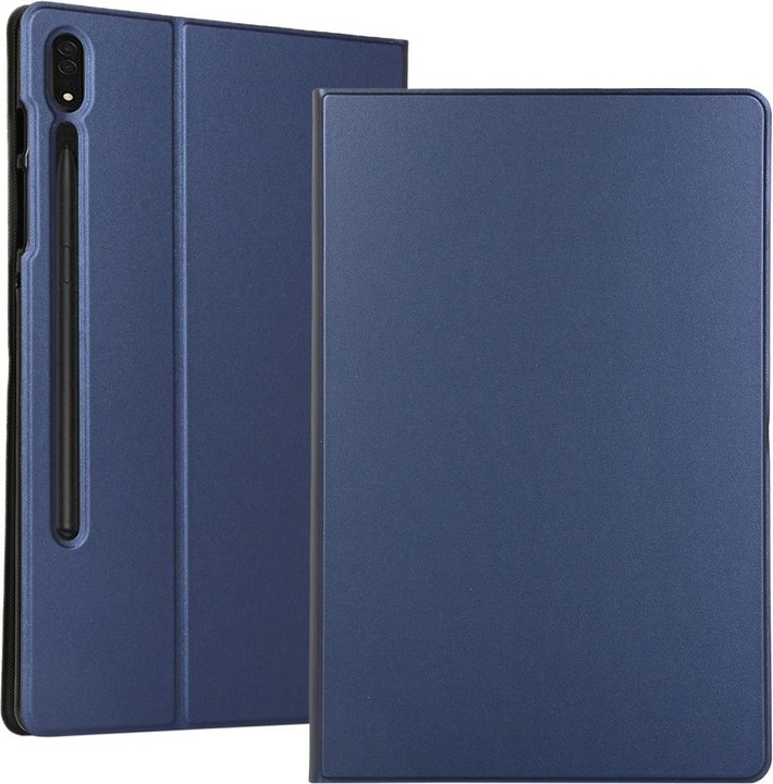 Image du produit Cover-Discount Galaxy Tab S8 Ultra - Étui Smart Tri-fold bleu foncé (Galaxy Tab S8 Ultra)