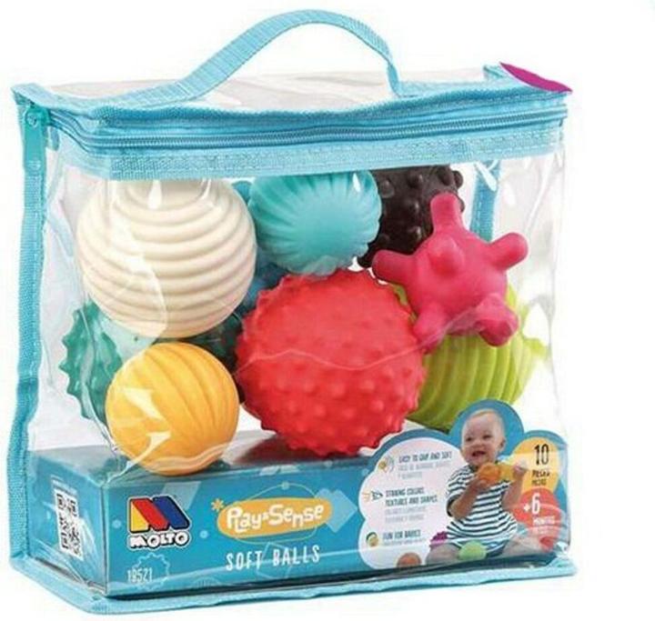 Produktbild Molto M - 19521 - Baby Blocks Toys Building Blocks For Toddlers 10 Pieces
