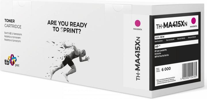 Actual product image Toner do HP Color LJ Pro M454 W2033X TH-MA415XN 100% nowy magenta