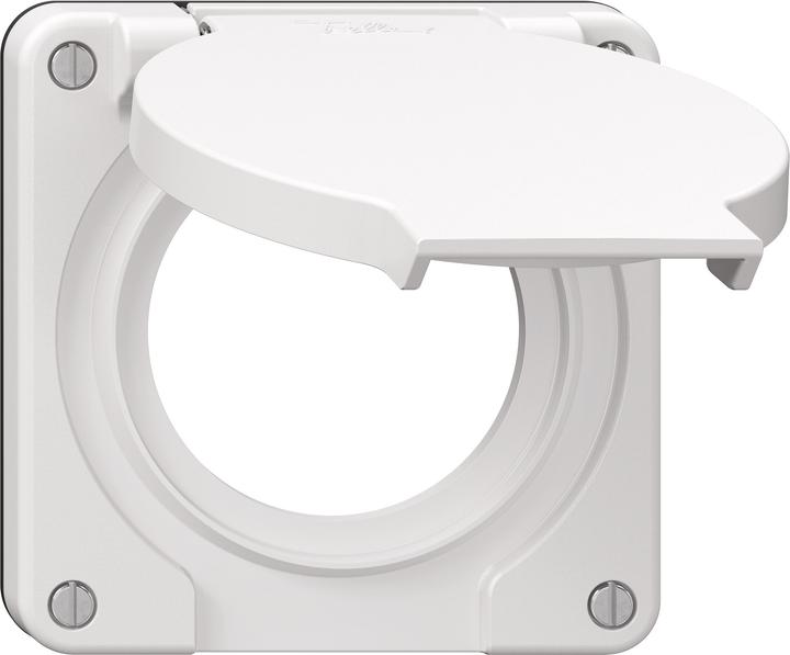 Actual product image Feller Deckel m.Klappdeck. NEVO Ø53mm