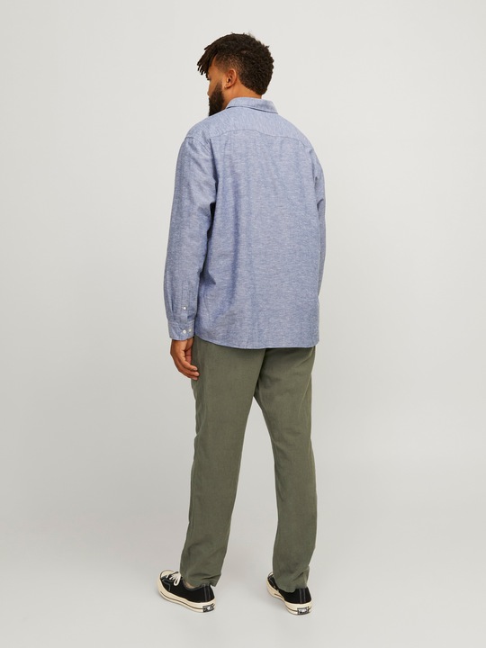 Actual product image Jack & Jones Jpstace Jjsummer Linen Blend Pant Pls (46)