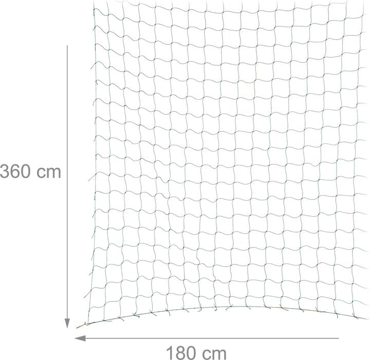 Actual product image Relaxdays 2x climbing net (10 cm, 360 cm)