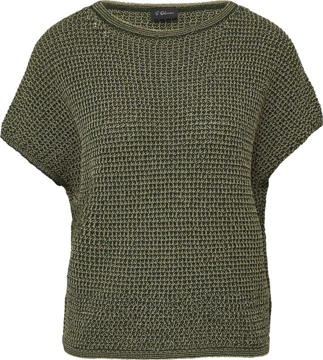 Image du produit s.Oliver Strickpullunder Ärmelloser Pullover im Relaxed Fit (S)
