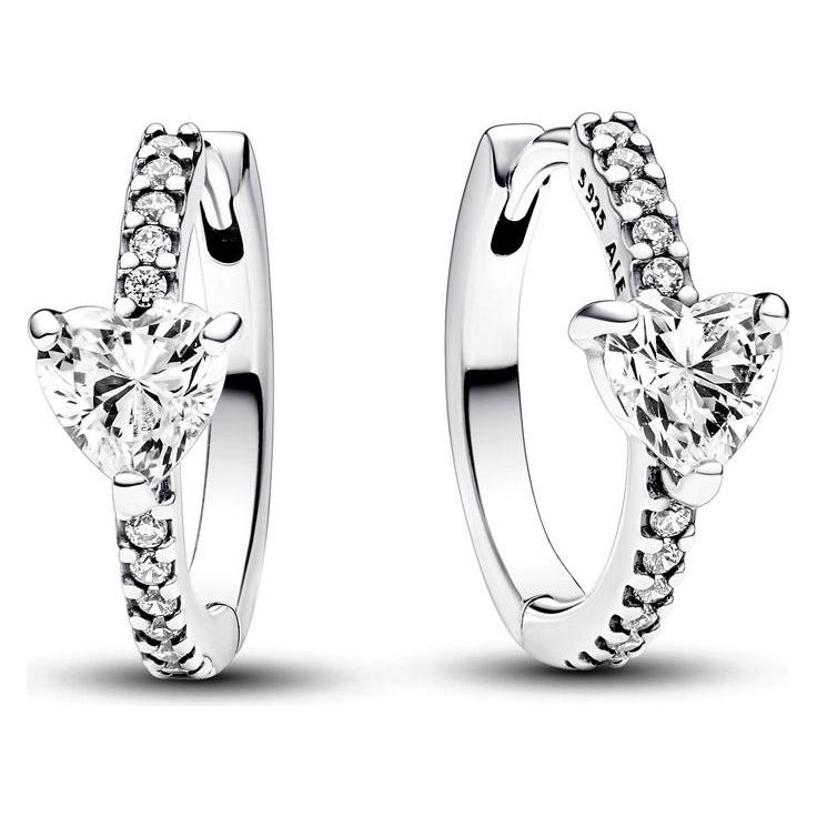 Orecchini Gucci Trademark Cuori in Argento - Gioielleria Saltini