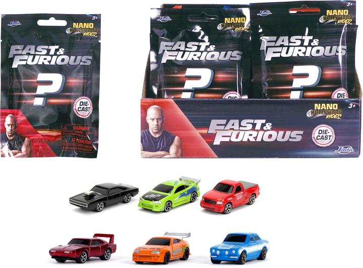 Produktbild Jada Fast & Furious Blind Pack Nano Car (assortiert - 1 Stück)