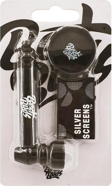 Immagine prodotto Best Buds Pipsy Tubo di metallo nero con mini-smerigliatrice