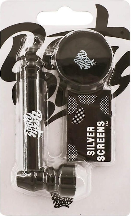 Produktbild Best Buds Pipsy Black Metal Pipe with Mini Grinder