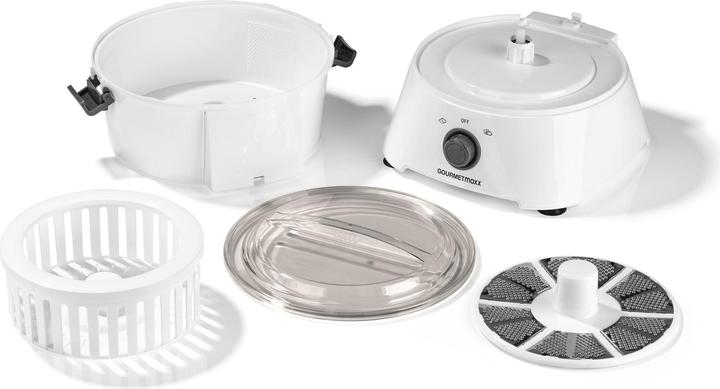 Actual product image Gourmetmaxx electric potato peeler