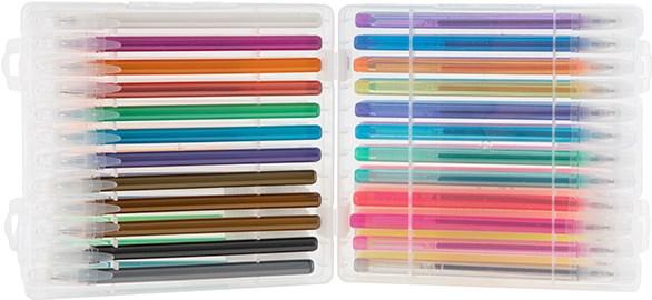 Immagine prodotto Grafix Set di penne gel (Luccichio, Metallico, Neon, Pastello, 48x)
