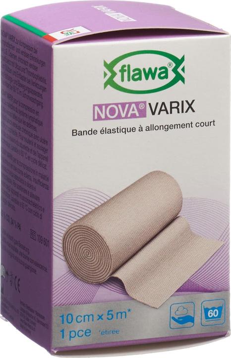 Immagine prodotto Flawa Nova Varix fasciatura corta tesa color pelle 10 cm x 5 m