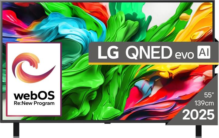 LG TV (55", QNED85, QNED, 4K, 2025)