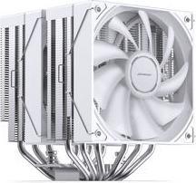 Actual product image Jonsbo CB80 CPU-Kühler, Dual-Tower, 2 x 120mm, PWM, ARGB - weiss (153 mm)