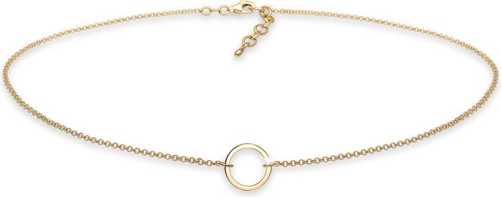 Produktbild Elli Choker mit Kreis Design (Sterling Silber, 38 cm)