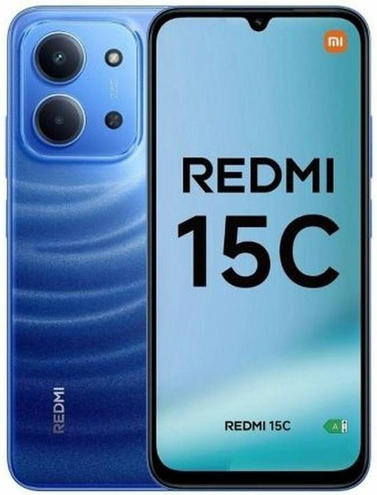 Image du produit Xiaomi Redmi 15C 4G (128 Go, Moonlight Blue, 6.90", Double SIM, 4G)