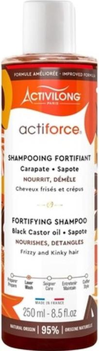 Actual product image Activilong Actiforce Carapate Sapote Strengthening Shampoo 250ml (250 ml, Liquid shampoo)