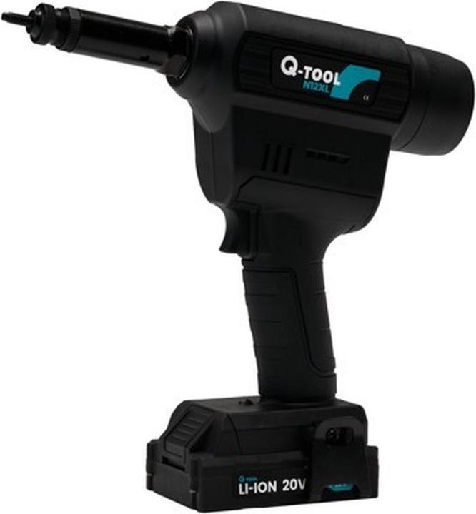 Q-Tool 0503QN12XL N12XL Akku-Blindnieter 20 Volt 2.0 Ah Li-Ion M4-M12