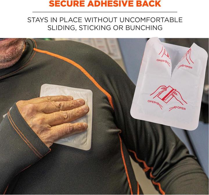 Produktbild Ergodyne Körperwärmer-Pads N-Ferno 6997, 7,6 x 12,7 cm, selbstklebend