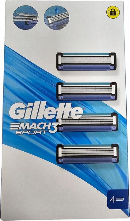 Actual product image Gillette Mach3 Sport Systemklingen 4er (4x)