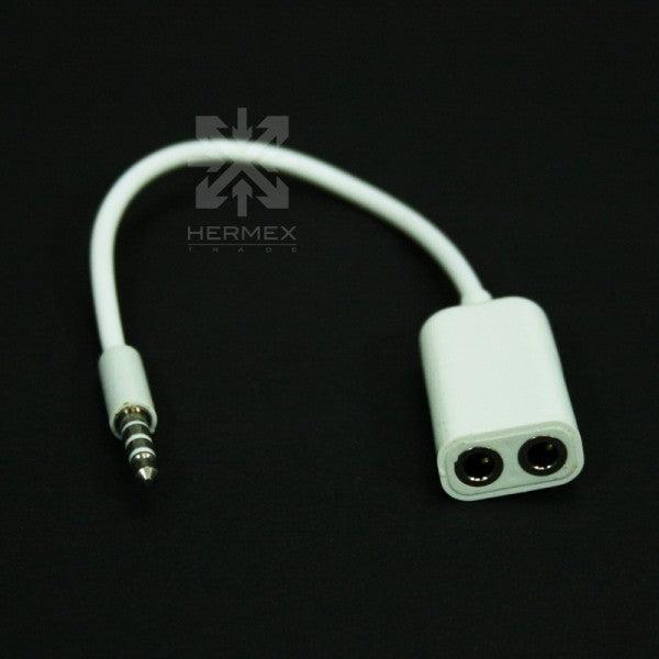 Immagine prodotto Hermex Cavo audio Y DISTRIBUTORE Connettore splitter 3.5mm