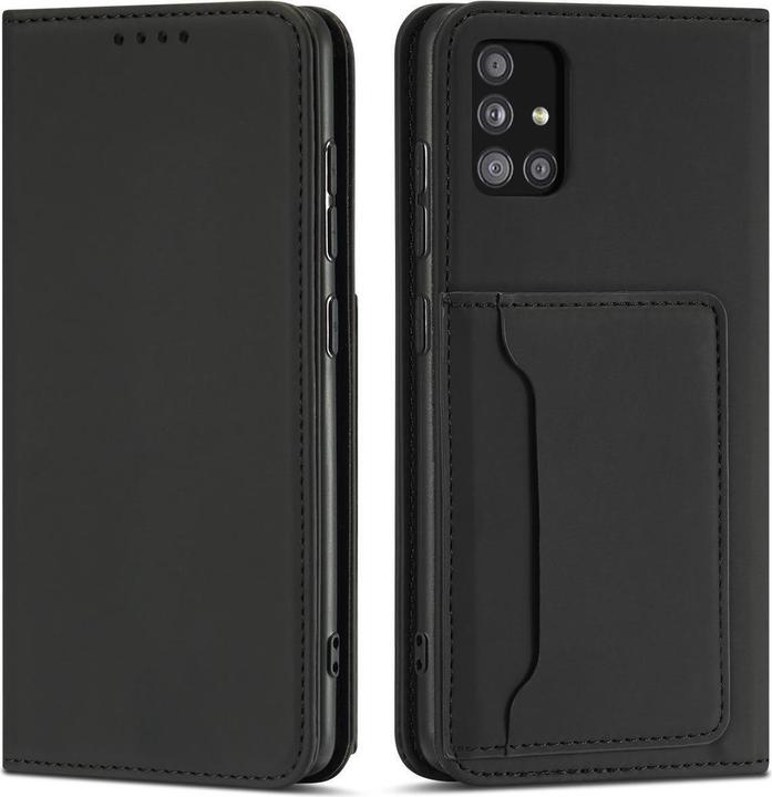 Hurtel Custodia per carte magnetiche per Xiaomi Redmi Note 11 Custodia per carte Portafoglio Porta carte ne
