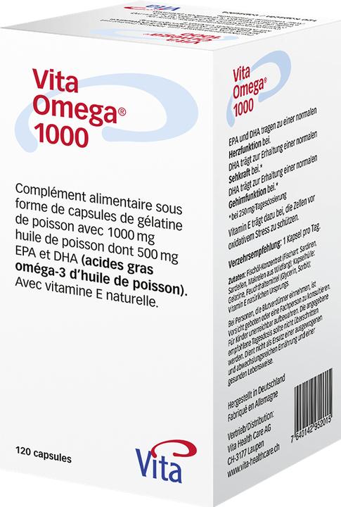 Nährwerte und Zutaten Vita 1000 60 oder (1 Stk., Kapseln, 731.25 ml)