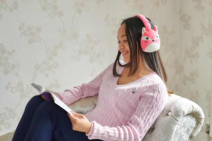Productafbeelding Squishmallows Pluche Bluetooth koptelefoon - Fifi (608091)