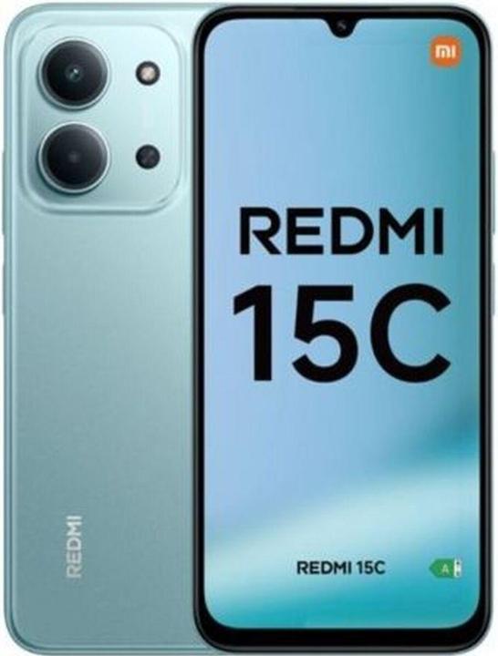 Actual product image Xiaomi Redmi 15C (128 GB, Mint green, 6.90", Dual SIM, 4G)