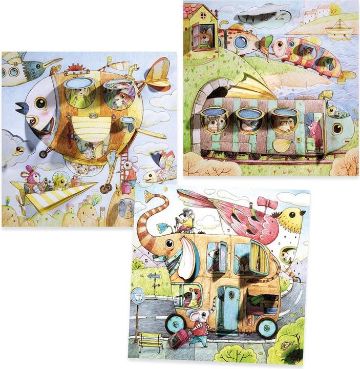 Actual product image Djeco Bunte Überraschung Malo's Reise