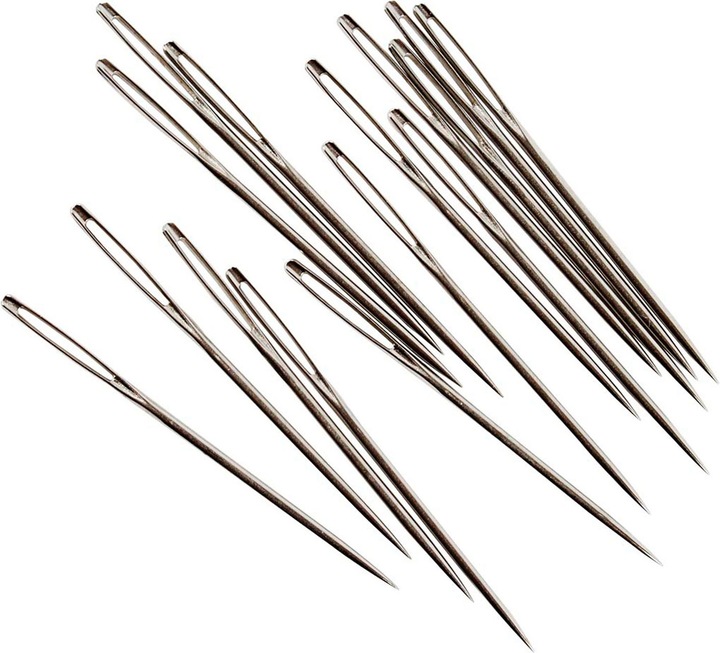 Productafbeelding Creativ Company Borduurnaalden met Scherpe punt, 5,4cm, 25st.