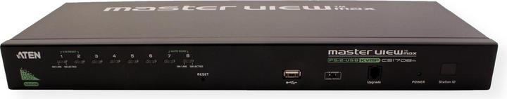 Produktbild Aten CS1708A, 8-Port KVM Switch 2x PS2/ USB, VGA, daisychain