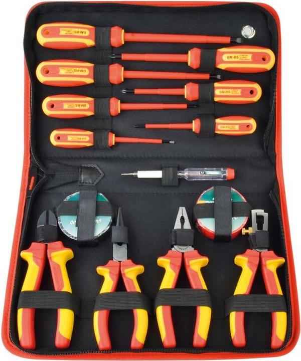 Actual product image Mannesmann VDE screwdriver+pliers set (14 pieces)