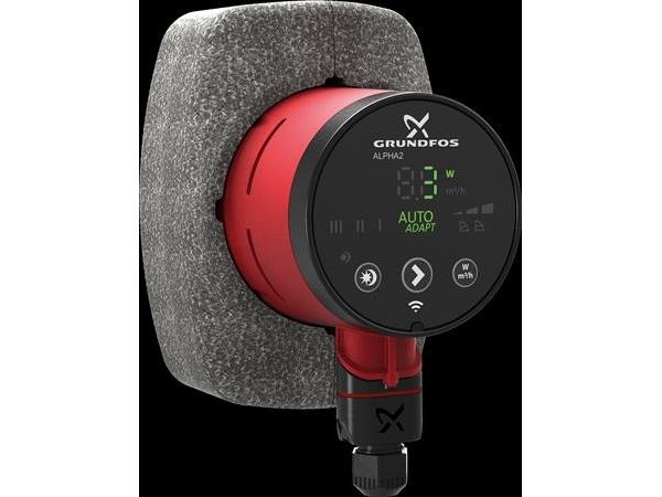 Produktbild Grundfos ALPHA2 25-80 130 1x230V 50Hz 6H Ny 2018 model