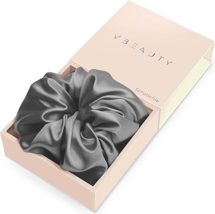 Image du produit VBEAUTY Cheveux - Silk Scrunchie Anthracite (Élastiques à cheveux)