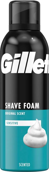 Gillette Sensitive Basis mousse à raser (200 ml, Mousse à raser)
