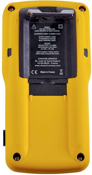 Image du produit Chauvin Arnoux C.A 922 Oscilloscope portatif (scope meter) 20MHz 2 canaux 2 GSa/s 2.5 kpts 9 Bit Appareil portatif (CAT III 600V)