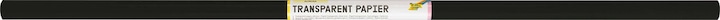Productafbeelding Folia Calqueerpapier zwart 42 g/m2 20 rollen (42 g/m², 1 x)