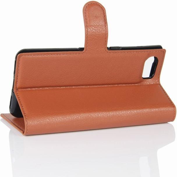 Produktbild MU Classic Litchi Leder Bookcover (Blackberry KEYone)