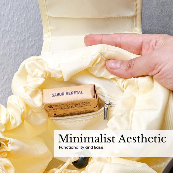 Productafbeelding Intirilife Cosmeticatasje in CASHEW BEIGE