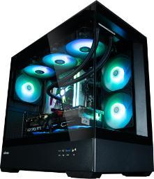Actual product image SoundMagic Boitier Mini Tour Micro ATX P30 RGB avec panneaux vitrés (Noir) (mATX, Mini-ITX)
