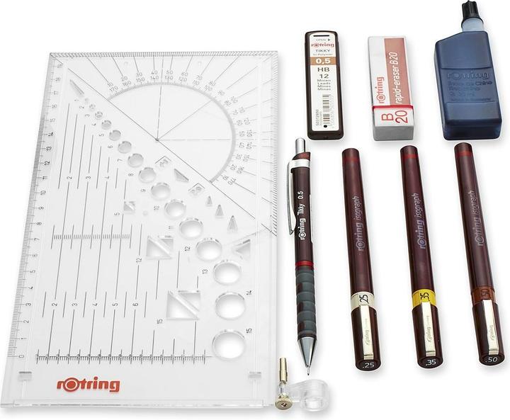 Produktbild Rotring Isograph Tuschefüller College Set