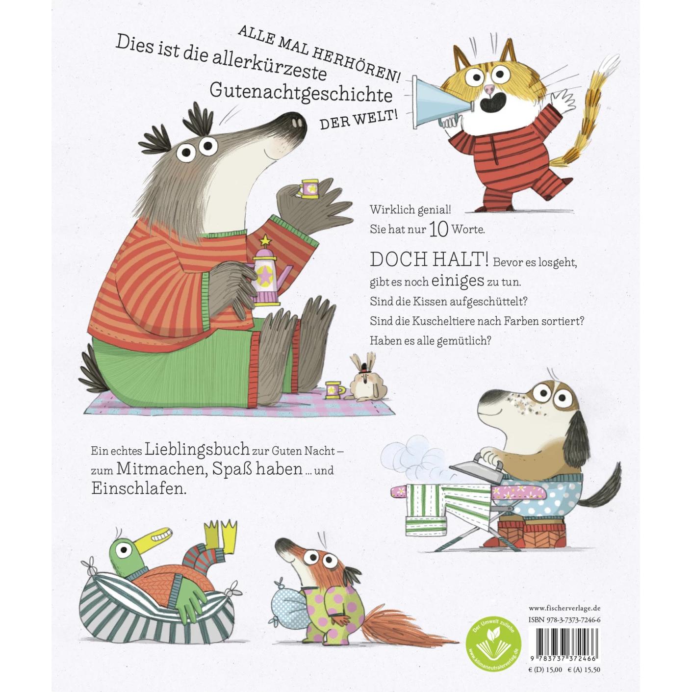 Thumbnail - Die allerkürzeste Gutenachtgeschichte der Welt, Kinderbücher von Louise Fitzgerald